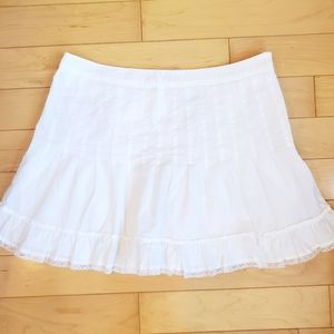Dolce Vita white mini skirt
